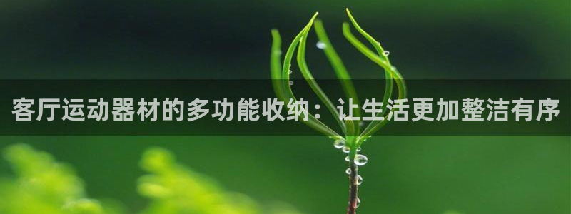 emc易倍体育官网下载平台是正规平台吗：客厅运动器材的多功能